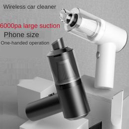 Other Home Garden Vacuum Cleaners Portable Home Car Multipurpose Mini Wireless USB Port Dust Collector 6000PA 230714