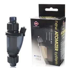 Air Pumps Accessories 16 22mm Aquarium CO2 Atomizer System Diffuser Carbon Dioxide Fish Tank External Reactor 230713