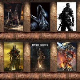Classic Game Poster Decorative Game Characters Canvas Painting Wall Art Painting Posters and Prints Bedroom Multi Scene Decor w06