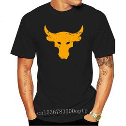 Mens TShirts Tshirt Brahma Bull The Rock Project Gym T Shirt 100 Cotton Size M3Xl 230713