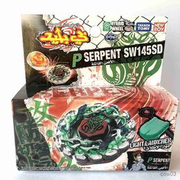 4D Beyblades TAKARA TOMY BEYBLADE METAL FUSION BB-69 Poison Serpent SW145SD+Launcher R230714