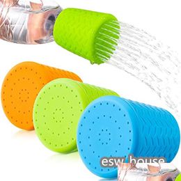 Dog Grooming Portable Cleaning Shower Head For Most Plastic Water Or Soda Bottles Sile Outdoor Dogs Wash Tool Pet Drop Delivery Home Dhgvw