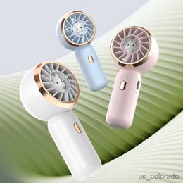 Electric Fans Mini Portable Fan 3 Pack Cute Handheld Fan Battery Operated Lightweight Small Personal Fan with 3 Speeds and USB Rechargeable R230714