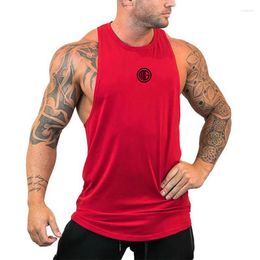 Men's Tank Tops Workout T-shirt Loose Fitting Cotton Sports Fitness Basketball Sleeveless Vest