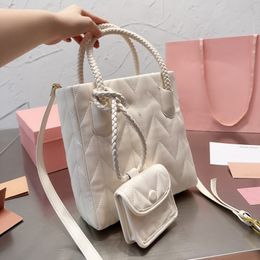 Womens underarm tote wander handbags matelasse shoulder crossbody bag 2023 new miu fashion pleated tote bags factory direct sales