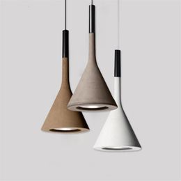 modern pendant lamp Ceiling Lamp Resin Pendant lighting Imitation Pevere cement LED Light Classic creative bar restaurant chandeli325g