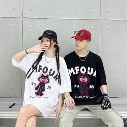 Men's T Shirts Feel Lonely Design Sense 3D Doll Short Sleeve Large T-shirt For Men And Women Summer 2023 Loose Casual Versatile