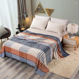 Blankets Fashion Flower Printed Flannel Blanket Super Soft Warm Stripe Leopard Throw Home Textile Bed Sofa Plaid Bedspread