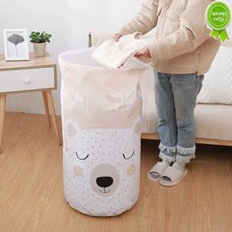 New Cartoon Bear Quilt Storage Bag Closet Clothes Storage Organisers Clothes Blanket Baby Toys Basket Travel Suitcases Quilt Bags