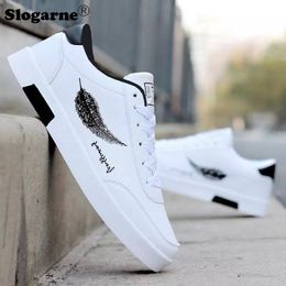 Dress Shoes Men's Casual Sneakers Students Spring Summer Leather Casual Shoes Skateboard Shoes Faux Leather Loafers Trendy Sports Shoes 230714