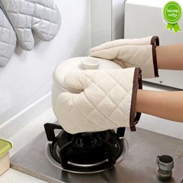 New 1pcs Kitchen Microwave Glove Heat Resistant Gloves Microwave Nonslip BBQ Oven Baking Gloves Heat Resistant Kitchen Oven Mitts