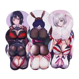 Dress 3d Sexy Mouse Pad Mat Fashion Gamer Wrist Rest Mousepad Gaming Tapete Pad Miqote Anime for Pc Latop Notebook