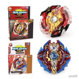 4D Beyblades TOUPIE BURST BEYBLADE Spinning Top with distribution two-way pull ruler launcher YH1151 R230715