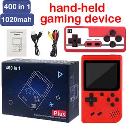 Portable Game Players Handheld Game Player for Kids Gift TV Game Console 8-Bit 3.0 Inch Portable Handheld Player 400 IN 1 Retro Video Game Console 230715