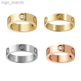 Designer Ring Rings Love Ring Luxury Jewellery Midi Rings For Women Titanium Steel Alloy Gold-Plated Process Fashion Accessories Never Fade Not Allergic Store