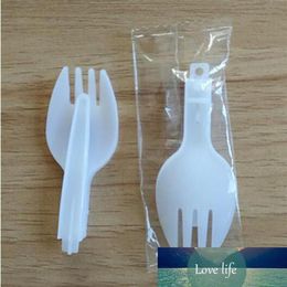 Plastic scoop Folding Fork spoon Measuring spoon Ice cream Fork scoop260z