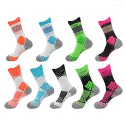 Men's Socks Unique Design Sport Unisex Cycling Men Outdoor Sports Bike Footwear For Road Running Basketball