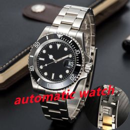 Glide Lock Luxury Ceramic Bezel Sapphire Men watch 2813 Mechanical Automatic Movement SS 41mm Fashion Watch men's designer Watches