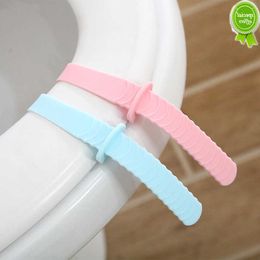 New Silicone Toilet Seat Cover Lifter Sanitary Adjustable Portable Sanitary Closestool Seat Cover Lift Handle Bathroom Accessories