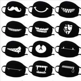 Cotton Dustproof Mouth Face Mask Anime Cartoon Lucky Bear Women Men Muffle Face Mouth Masks GB887249v