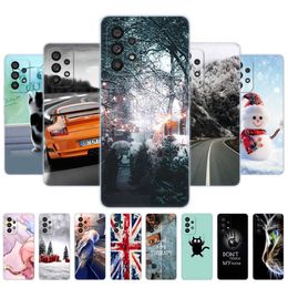 For Samsung Galaxy A23 4G Case Back Cover LTE Phone GalaxyA23 A 23 A235 Bag Tpu Soft Silicon Bumper Funda