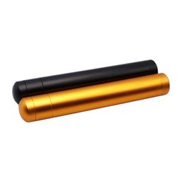 New Colorful Aluminium Alloy Smoking Dry Herb Tobacco Preroll Rolling Cigarette Cigar Holder Storage Tube Portable Adjustable Sealed Container Stash Case