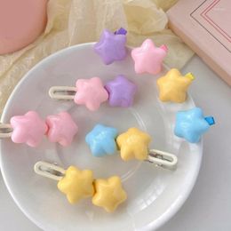 Hair Accessories Girls Clip Candy Colour Shape Barrettes For Teen Spring Summer