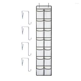 Storage Boxes Over Door Shoe Rack Holder 12 Grids The With Multi Function