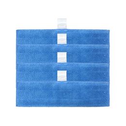 Floor Buffers Parts 4 Pcs Washable Reusable Microfibre Mop Cloths For Polti Moppy Steam Engine Household Cleaning Accessories 230714