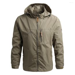 Men's Jackets Autumn Oversize Windshield Jacket Men Spring Coat Bomber Mens Camping Male Work Wear Fashion Clothes