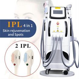 Multifunctional IPL RF Laser Hair Removal Skin Rejuvenation Machine 4 handles elight opt ipl Laser Pigment Removal q switched nd yag laser Machine skin tightening