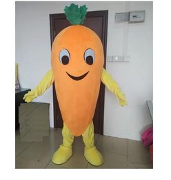 Festival Dress Carrot Mascot Costume Halloween Christmas Fancy Party Dress Vegetable Cartoon Character Outfit Suit Carnival Unisex Adults Outfit