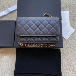 Chanel Pink Lambskin Wallet On Chain Leather ref.875922 - Joli Closet