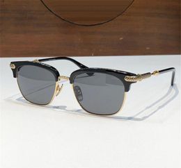 New fashion design cat-eye sunglasses VERTICAL exquisite acetate and metal frame vintage generous style versatile outdoor uv400 protection glasses