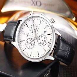 All the dials all work watch men or women stainless steel belt quartz top watch casual watch1280I