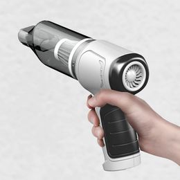 Lint Removers Electric Dust Blower Handheld Vacuum Cleaner Wet Dry Dual Use Rechargeable Air Duster For Computer Keyboard Home Cleaning Tools 230714