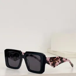Neue heiße Stil-Sonnenbrille mit quadratischem Rahmen für Herren und Damen, Symbole, Designer-Sonnenbrille SPR 23Y, einzigartige Bügel, Sinn für Mode, Super-Top-Qualität, mit Originaletui