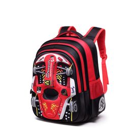 Backpacks 3D Eva car children's backpack racing 3D waterproof backpack cute children's cartoon backpack for boys and girls 230714