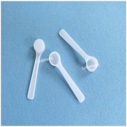 0 5g Gramme 1ML Plastic Scoop PP Spoon Measuring Tool for Liquid medical milk powder - 200pcs lot OP1002280G