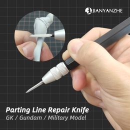 Block Accessories Model Carving tools Parting line repair knife GK model scraper Hobby model tools 230714