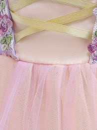 Girl Dresses Kids S Sparkling Sequin Tutu Dress Ruffled Sleeve Tulle Princess For Birthday Party Costume