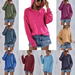 Damen Kapuzenpullover, Kapuzenpullover, warmer Pullover, langärmelig, mit Kapuze, Sweatshirts, Damen, lässig, Damenoberteile, Kleidungsgröße S-XL