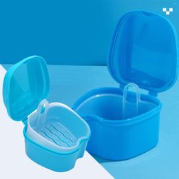 Table Mats Home False Guard With Bath Denture Strainer Holder Brace Travel Brush Basket Storage Mouthguard Container Rinsing