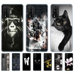 For Honor 10X Lite Cases Silicon Soft Touch Back Covers Phone Case Huawei Bumper 10XLite Funda Etui Bag Shell