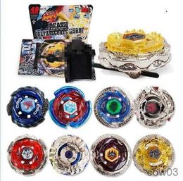 4D Beyblades TOUPIE BURST BEYBLADE SPINNING TOP 8pcs/lot Style choose Spinning Top BB-124 Kreis Cygnus 4D System Light Launcher R230715