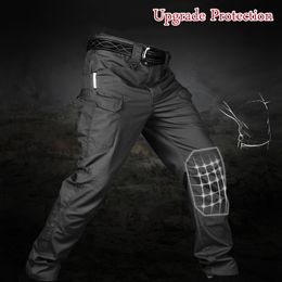 Men's Pants City Military Tactical Men SWAT Combat Army Trousers Many Pockets Waterproof Wear Resistant Casual Cargo Clothes 230715