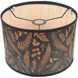 Ceiling Lights Bamboo Lampshade Rustic Shades Bedside Replacement Table Light Cover Lampshades