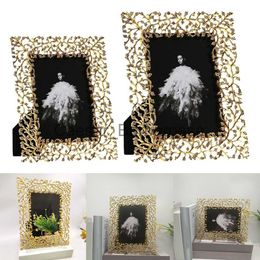 Frames Gold Picture Frame Contemporary Photo Frame Wall Mount or Table Top Elegante Collection x0715