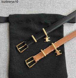 1.8cm pin buckle Triumphal Arch leather thin belt women's head layer cowhide versatile Korean pants belt formal dress