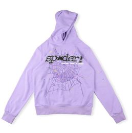 hoodie designer hoodie luxury men women hoodie spider pink purple Young Thug tracksuit 55555 web jacket Sweatshirt 555 High qualityP29L